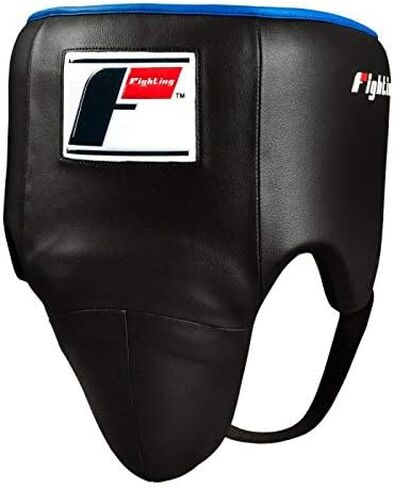 Fighting Leather Groin Guard - No Foul Protector for Men, MMA & Muay Thai Cup, Boxing Equipment in Kuwait