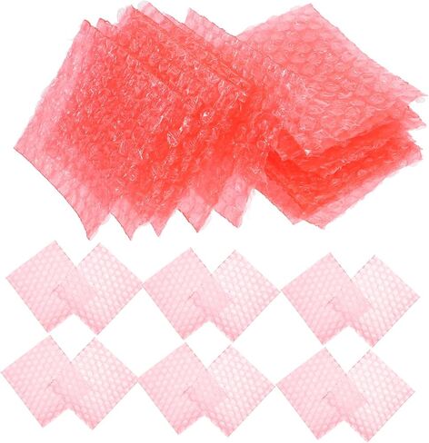 Pretyzoom 100pcs static static bubble pouches frackproof الشحن التغليف الخفيف الوزن البريدي للنقل الآمن للعناصر الهشة واللفائف المبطنة in Saudi Arabia