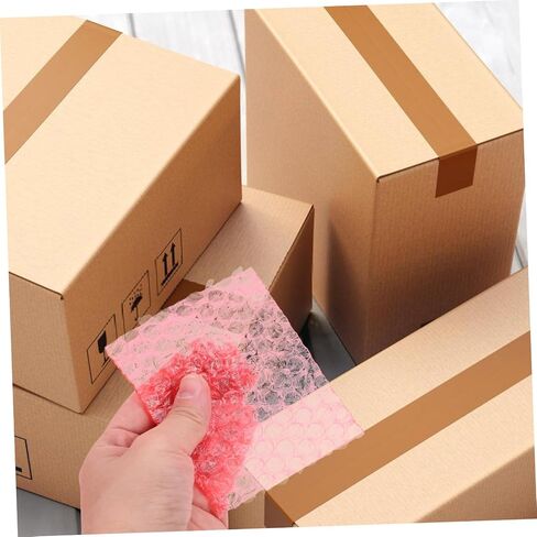 Pretyzoom 100pcs static static bubble pouches frackproof الشحن التغليف الخفيف الوزن البريدي للنقل الآمن للعناصر الهشة واللفائف المبطنة in Saudi Arabia