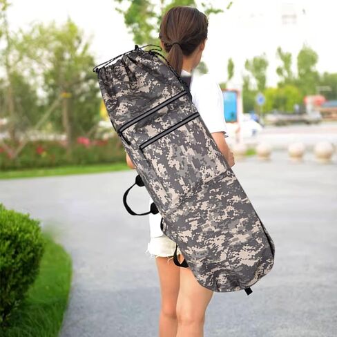 Skateboard Backpack Longboard Carry Case Oxford Cloth Deck Storage Waterproof Carrier with Handle Handbag Pouch Shoulder Bag in Saudi Arabia