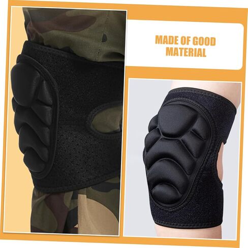 TOYANDONA 1 Pair Padded Knee Brace Pads for Sports Non Slip Protection for Running Dance and Workout Shockproof Cushioning for Men and Women Durable Sponge Material in Saudi Arabia