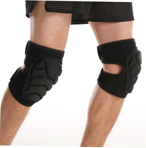 TOYANDONA 1 Pair Padded Knee Brace Pads for Sports Non Slip Protection for Running Dance and Workout Shockproof Cushioning for Men and Women Durable Sponge Material in Saudi Arabia