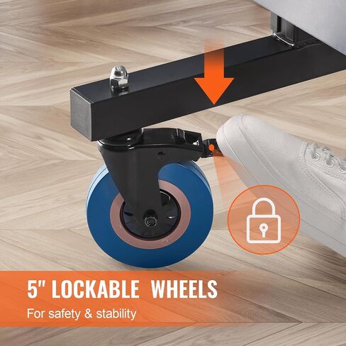 VEVOR Ping Pong Table, Professional Table Tennis Game, Indoor MDF Portable Table Tennis Table, Foldable Ping Pong Table with Quick Clamp Net and Lockable Wheel, 10 Minute Easy Assembly, 25mm Tabletops in Saudi Arabia