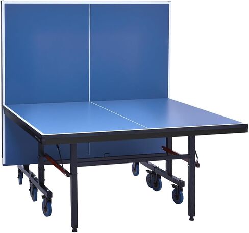 VEVOR Ping Pong Table, Professional Table Tennis Game, Indoor MDF Portable Table Tennis Table, Foldable Ping Pong Table with Quick Clamp Net and Lockable Wheel, 10 Minute Easy Assembly, 25mm Tabletops in Saudi Arabia