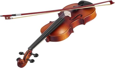 Vevor Violin 3/4 الحجم للبالغين ، كمان كمان تم تعيينه للمبتدئين مع الحالات الصعبة ، والروزين ، والقوس ، والكتف ، والجسر ، والموارد والسلاسل الإضافية ، والآلات الموسيقية المهنية للطالب (براون) in Saudi Arabia