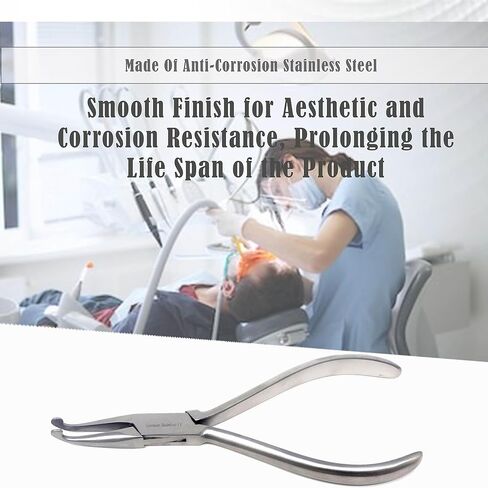 Premium Premium Premium Stainlist Staindontic Dental Confing Chorning Cliers (Plist Flat Dost Plier) in Saudi Arabia