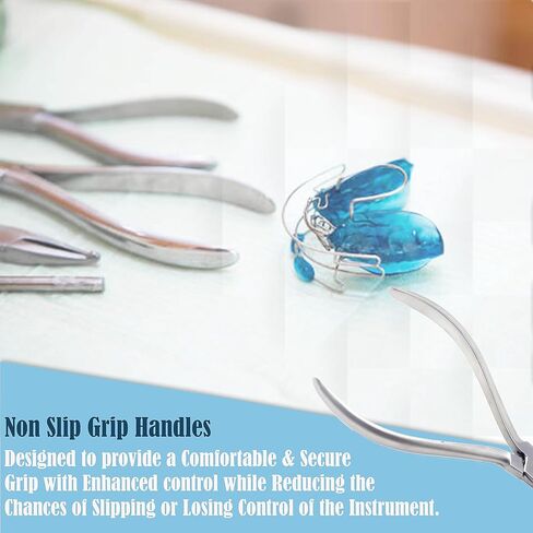 Premium Premium Premium Stainlist Staindontic Dental Confing Chorning Cliers (Plist Flat Dost Plier) in Saudi Arabia