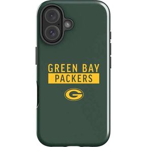 حالة هاتف Skinit Impact متوافقة مع iPhone 16 - NFL Green Bay Packers Double Vision Design in Saudi Arabia