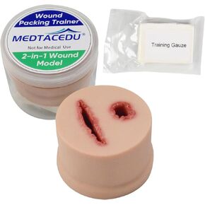 2 في 1-1 في -1 جروح ، مدرب مهام التعبئة ، ومدرب طقم التحكم في النزيف ، توقف عن مجموعة نزيف الممارسة للتعليم الطبي ، وممارسة الطوارئ الإسعافات الأوقية ، والصدمة العسكرية in Kuwait