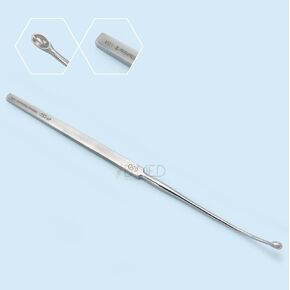 Frontal Sinus Curette 55° 7 1/2" Curved 2mm x 5mm Oval Cup in Saudi Arabia