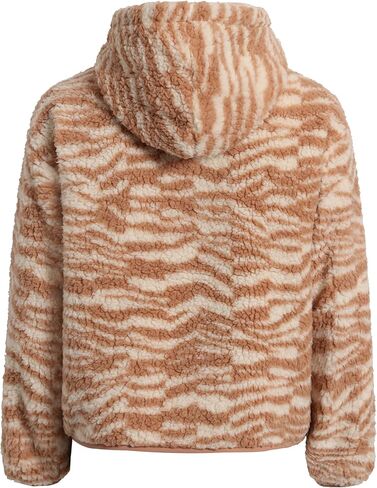 Billabong Girls' Half-Zip Sherpa Fleece Sweatshirt, Soft & Comfortable Hoodie, Regular Fit in Saudi Arabia