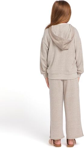 Volcom Girls' Lived in Lounge Frenchie Zip Fleece Sweatshirt in Saudi Arabia
