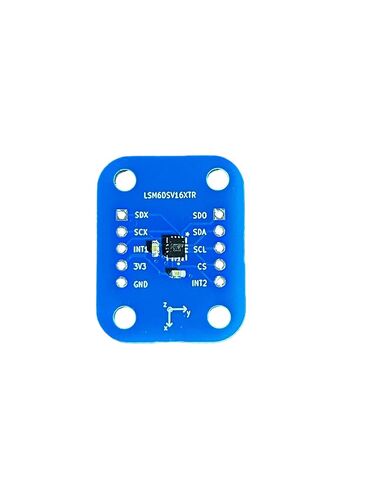 LSM6DSV16XTR 6-Axis IMU Breakout Board, Embedded Sensor Fusion, Machine Learning Core, High Accuracy 16-bit Accelerometer, Gyroscope, Temperature Sensor I2C SPI in Kuwait