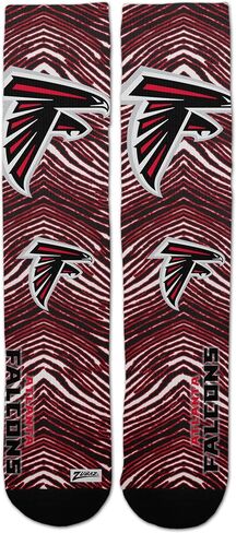 Zubaz By For Bare Feet NFL Zubified Adult Large Dress Socks in Saudi Arabia