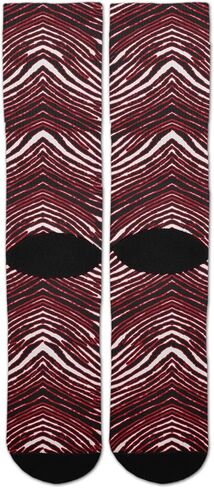Zubaz By For Bare Feet NFL Zubified Adult Large Dress Socks in Saudi Arabia
