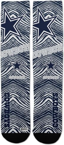 Zubaz by for bare feet nfl zubified alual scars socks in Kuwait