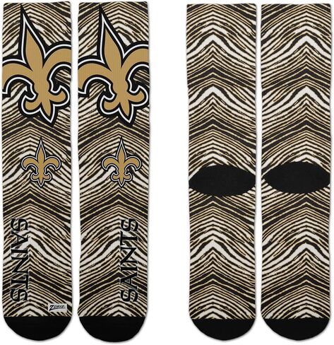 Zubaz by for bare feet nfl zubified alual scars socks in Kuwait