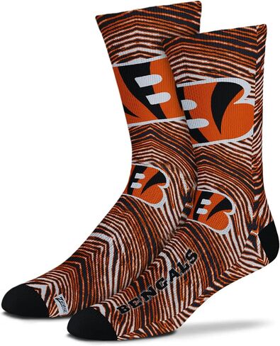 Zubaz by for bare feet nfl zubified alual scars socks in Kuwait