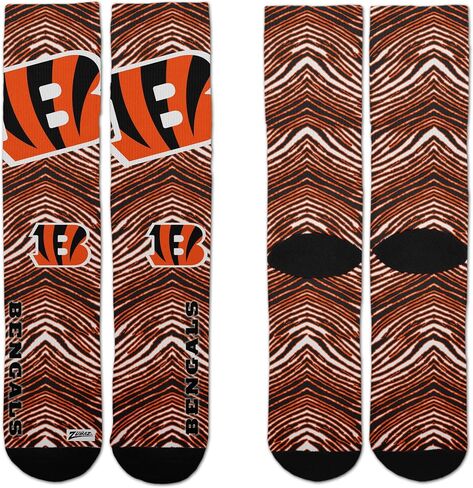 Zubaz by for bare feet nfl zubified alual scars socks in Kuwait