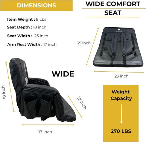 Stadium seats with high back support, Stadium seats for bleachers with lumbar support, High back stadium seating for bleachers with arms, High back stadium seat and 23'' Wide cushion, Portable in Saudi Arabia