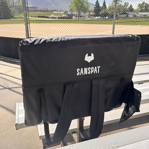 Stadium seats with high back support, Stadium seats for bleachers with lumbar support, High back stadium seating for bleachers with arms, High back stadium seat and 23'' Wide cushion, Portable in Saudi Arabia