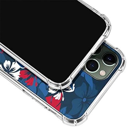 Skinit Clear Phone Case Compatible with iPhone 12 Pro Max - Officially Licensed NFL Buffalo Bills Tropical Print Design in Saudi Arabia