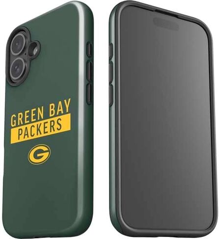 Skinit Impact Phone Case Compatible with iPhone 16 - Officially Licensed NFL Green Bay Packers Double Vision Design in Saudi Arabia