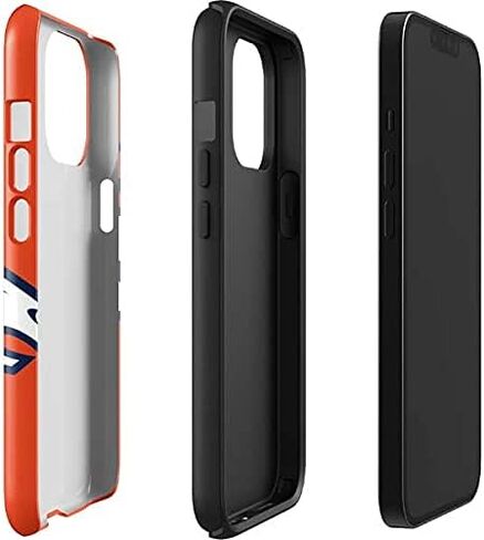 Skinit Impact Phone Case متوافق مع iPhone 13 Pro Max - تصميم شعار NFL Denver Broncos المرخص رسميًا in Kuwait