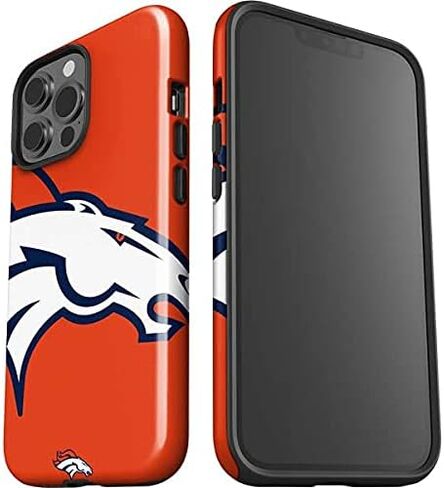 Skinit Impact Phone Case متوافق مع iPhone 13 Pro Max - تصميم شعار NFL Denver Broncos المرخص رسميًا in Kuwait