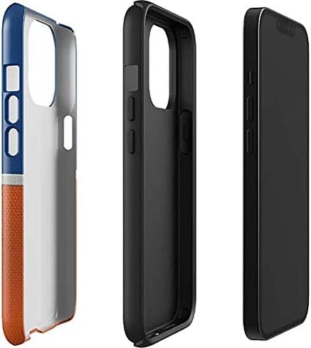 Skinit Impact Phone Case Compatible with iPhone 13 Pro Max - Officially Licensed NFL Denver Broncos Retro Logo Design in Saudi Arabia