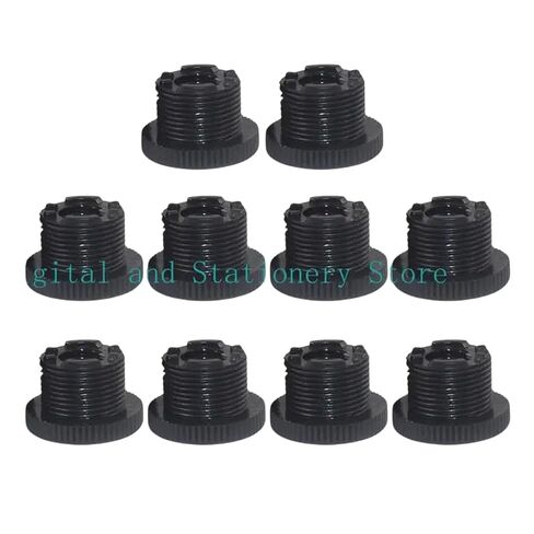 y1ub 10pcs مسامير الخيط التكيف لمكافحة الميكروفون (3/8in أنثى إلى 5/8 بوصة) in Kuwait