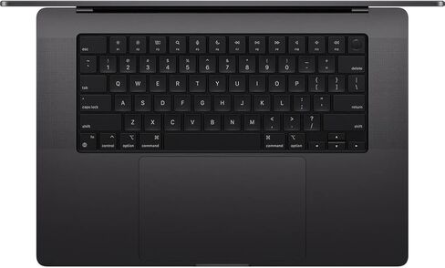 2023 Apple MacBook Pro مع Apple M3 Max (16 بوصة ، ذاكرة الوصول العشوائي 36 جيجابايت ، تخزين 1 تيرابايت SSD) (Qwerty English) Space Black (متجدد) in Kuwait