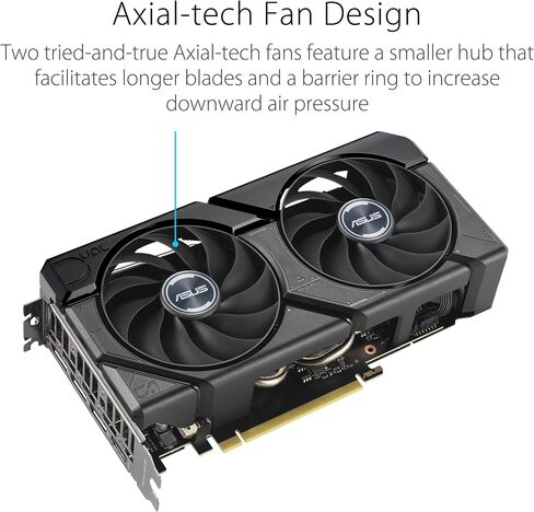 ASUS بطاقة رسومات GEFORCE RTX ™ 5060 TI 8GB GDDR7 (PCIE® 5.0 ، 8GB GDDR7 ، HDMI®/DP 2.1 ، 2.5 فرح ، محوّر توت ، معجبين ثنائيون) BIOS) in Saudi Arabia