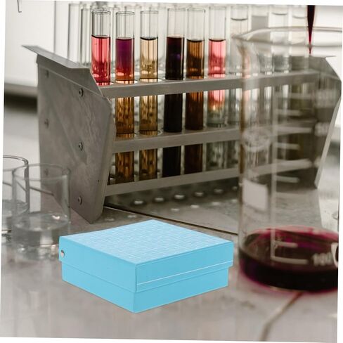 Pretyzoom 81Grid Tube Box Storage MicrocentRifuge Tube Rack Easy لاستخدام حامل in Kuwait