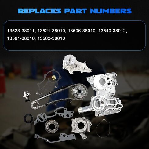 Engine Timing Chain Kit Fits for 2002-2008 CR-V 2.4L, for 2007 Accord 2.4L L4 EX LX SE DOHC K24Z1 K24A1 Engine Replace# TK4041 TS21831 TS21831 9-0711S CPW5692 in Saudi Arabia
