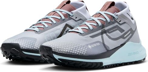 Nike Women's React Pegasus Trail 4 Running Shoes, Pearl Pink Wolf Grey Football Grey, 7 US in Saudi Arabia