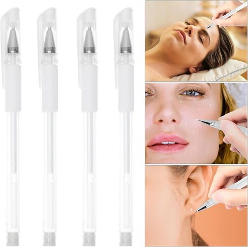 4pcs Skin Markers Microplastic Tattoo Positioning Pens for Precise Marking for Eyebrows Piercing Plastic Surgery Smooth Writing in Saudi Arabia