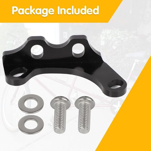 AUTOVIC Disc Brake Frame Adapter Kit Aluminum Converts 22mm Hayes to I.S. 51mm US in Saudi Arabia