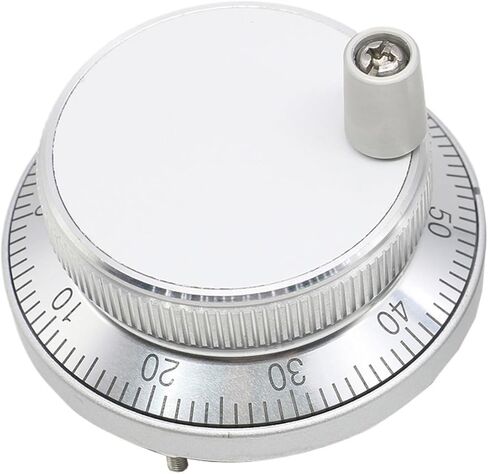 CNC Pulse Generator Handwheel CNC Pulser Handwheel 5/12/24V 4/6Pin Pulse 100 Manual Pulse Generator Hand Wheel CNC Machine 60mm Rotary Encoder (Size : 24V-4Pin-100PPR, Color : 60mm) in Kuwait
