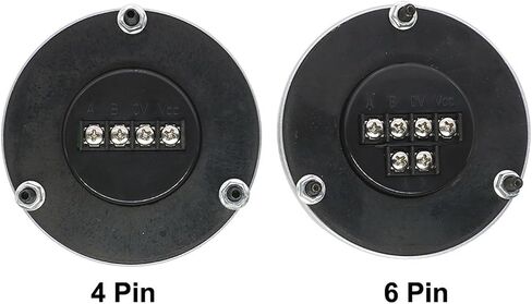 CNC Pulse Generator Handwheel CNC Pulser Handwheel 5/12/24V 4/6Pin Pulse 100 Manual Pulse Generator Hand Wheel CNC Machine 60mm Rotary Encoder (Size : 24V-4Pin-100PPR, Color : 60mm) in Kuwait