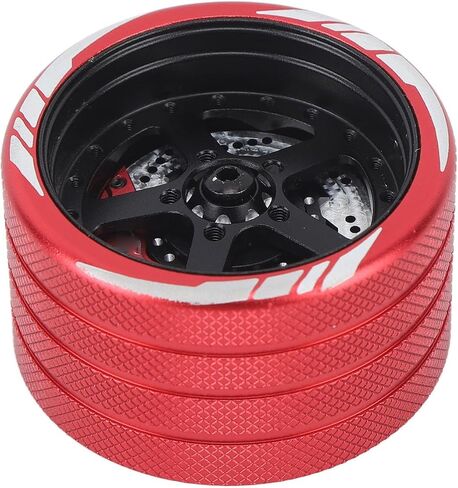 Vgeby Metal RC Handwheel ، جهاز التحكم عن بُعد عجلات Aluminy Alumoy RC Wheel for Sanwa لـ NB4 لسيارة RC (النوع C) in Saudi Arabia
