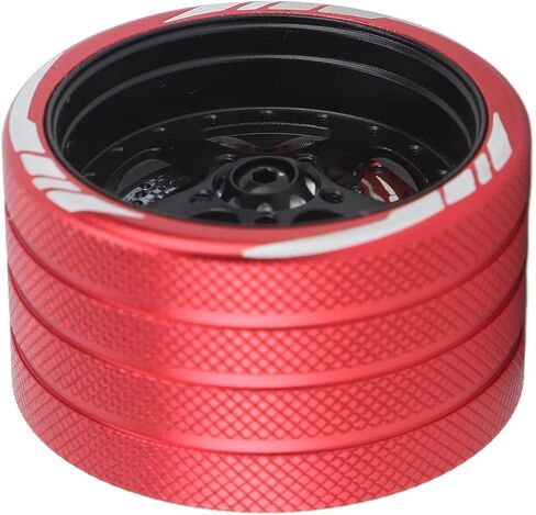 Vgeby Metal RC Handwheel ، جهاز التحكم عن بُعد عجلات Aluminy Alumoy RC Wheel for Sanwa لـ NB4 لسيارة RC (النوع C) in Saudi Arabia