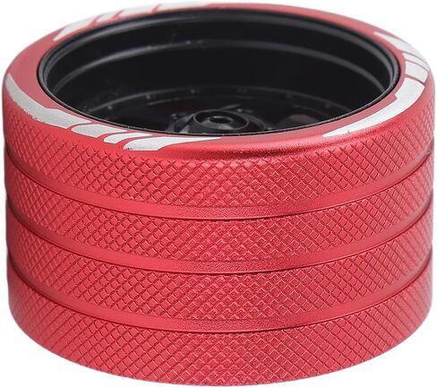 Vgeby Metal RC Handwheel ، جهاز التحكم عن بُعد عجلات Aluminy Alumoy RC Wheel for Sanwa لـ NB4 لسيارة RC (النوع C) in Saudi Arabia