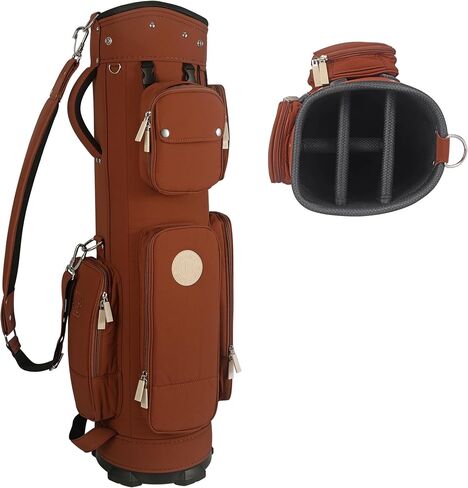 Golf Cart Bag, Top 5 Way Organizer Divider, Waterproof Golf Bag, 6 Storage Pockets，with Comfort Handles, Rain Cover in Saudi Arabia