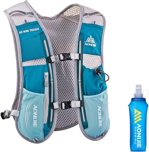 Triwonder 5L Runny Hydration Stest Pack Pack Pack for Women Men 5.5L Runner Trail Race Marathlon Triathlon ركوب الدراجات الصالحة المشي لمسافات طويلة in Kuwait