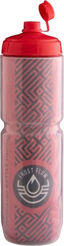 FrostFlow 24oz Water Bottle - CyberWave (Red, 24oz) in Saudi Arabia