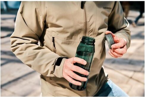 FIDLOCK Twist Bottle 700ml/24oz Life + Base Systems| New Leak-Proof, Self-Sealing Bottle Cap | Bike Water Bottle Holder with No Screws & Attached Bottle | Red in Saudi Arabia