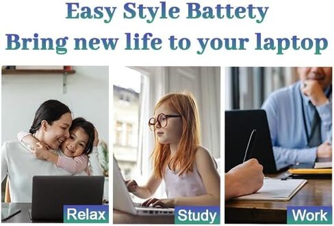 yrdd6 بطارية الكمبيوتر المحمول 42WH استبدال Dell Inspiron 14 15 3000 5000 3493 3582 3583 3584 3593 3793 5480 5481 5482 5485 5490 5491 5493 5581 5590 5591 5593 5594 VM732 1VX1H in Saudi Arabia