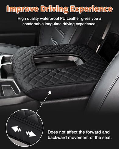 Center Console Cover for Honda CRV 2023 2024 2025 2026 Accessories CRV Armrest Cover Center Console Cushion Pad Leather Miiddle Console Lid Armrest Seat Box Cover Protector Anti-Scratch in Saudi Arabia