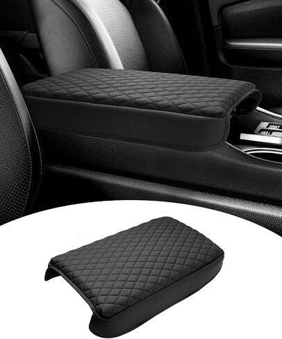 Center Console Cover for Honda CRV 2023 2024 2025 2026 Accessories CRV Armrest Cover Center Console Cushion Pad Leather Miiddle Console Lid Armrest Seat Box Cover Protector Anti-Scratch in Saudi Arabia